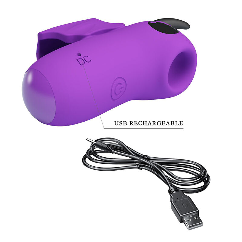 Pretty Love-Magic Devil Stimulator pentru Deget Reîncărcabil 11 PRETTY LOVE - MAGIC DEVIL PURPLE RECHARGEABLE FINGER STIMULATOR · Vibratoare (imaginea 2)