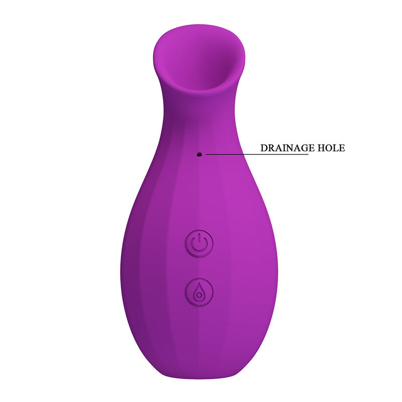 PRETTY LOVE - MAGIC BOTTLE RECHARGEABLE CLITORAL SUCTION STIMULATOR PURPLE · Vibratoare (imaginea 3)