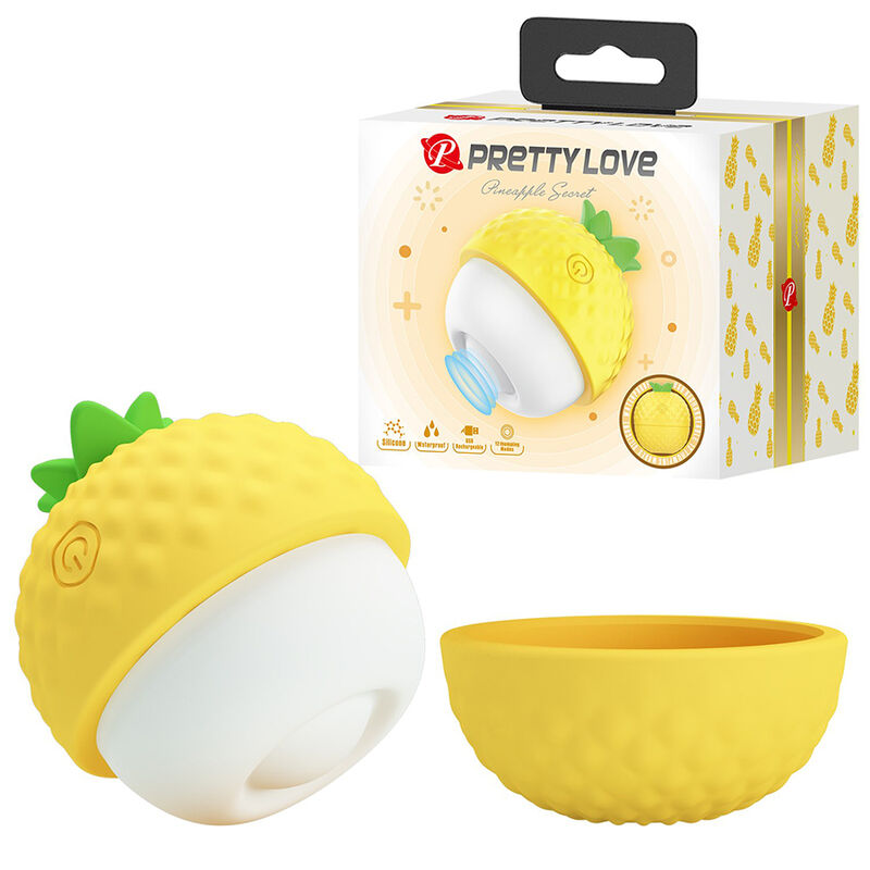 Pretty Love-Stimulator Clitoris Sucțiune și Împingere Galben 9 PRETTY LOVE - RECHARGEABLE SUCTION AND THRUSTING CLITORAL STIMULATOR YELLOW · Vibratoare (imaginea 9)