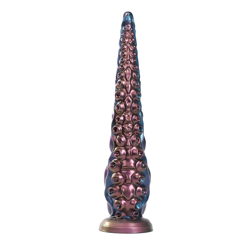 Power Monsters-Abyssal Tentacle Dildo Fantezie 46 cm 2 POWER MONSTERS - ABYSSAL TENTACLE TRICOLOR FANTASY SILICONE DILDO 46 CM Ø 7 CM · Dildo & Stimulatoare (imaginea 2)
