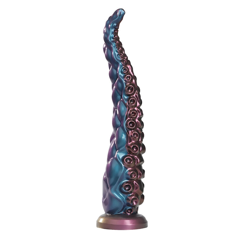 POWER MONSTERS - ABYSSAL TENTACLE TRICOLOR FANTASY SILICONE DILDO 46 CM Ø 7 CM · Dildo & Stimulatoare