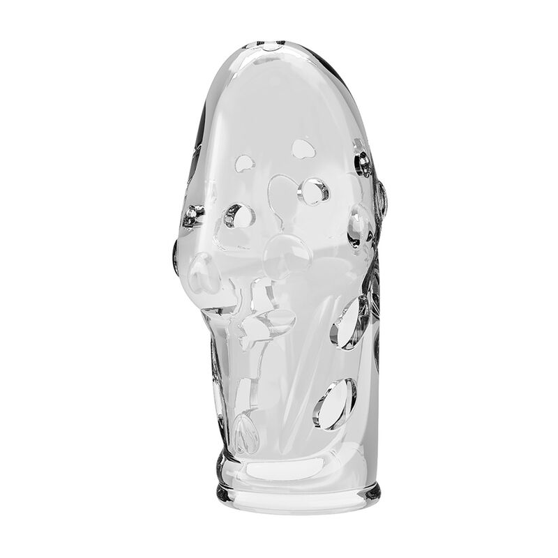 Pretty Love-Rocker Manșon Texturat pentru Penis Transparent 8 PRETTY LOVE - ROCKER PENIS SLEEVE GET YOUR PENIS THICKER TRANSPARENT · Inele & Mansoane Penis (imaginea 8)