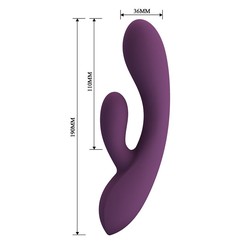Pretty Love-Rosolyn Vibrator Rabbit Reîncărcabil 10 Funcții 4 PRETTY LOVE - ROSOLYN RECHARGEABLE RABBIT VIBRATOR 10 FUNCTIONS · Vibratoare (imaginea 4)