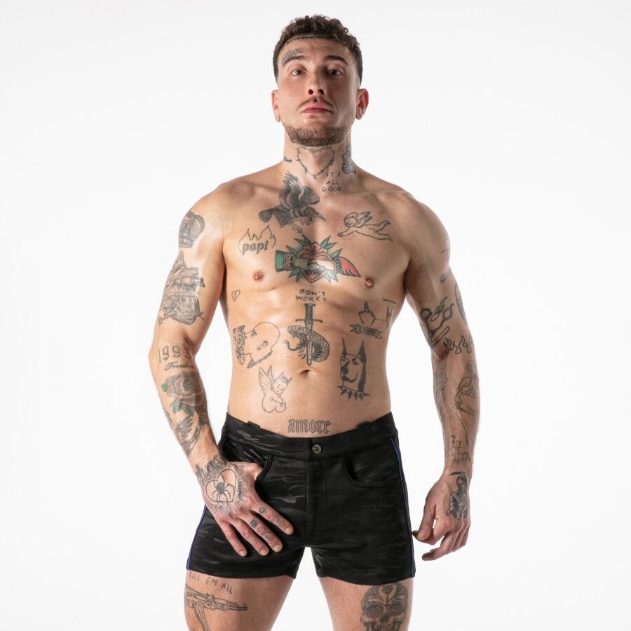 LOCKER GEAR - FULL MILITARY ACCESS SHORT AZUL S · Lenjerie Barbati (imaginea 4)