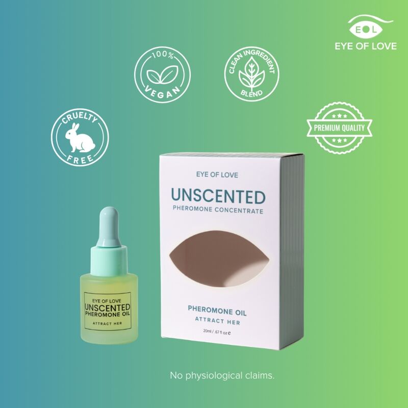 EYE OF LOVE - PHEROMONE-INFUSED PERFUMED OIL FOR MEN, FRAGRANCE-FREE, 20 ML · Parfumuri & Feromoni (imaginea 5)