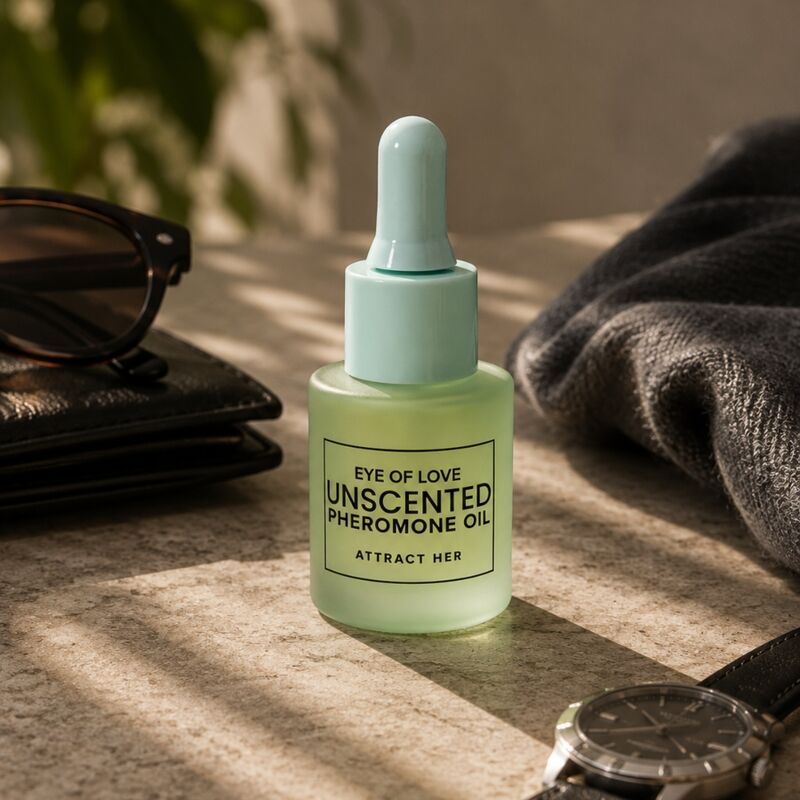 EYE OF LOVE - PHEROMONE-INFUSED PERFUMED OIL FOR MEN, FRAGRANCE-FREE, 20 ML · Parfumuri & Feromoni (imaginea 9)