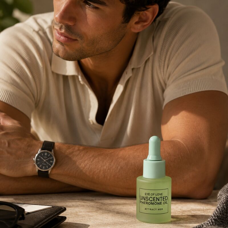EYE OF LOVE - PHEROMONE-INFUSED PERFUMED OIL FOR MEN, FRAGRANCE-FREE, 20 ML · Parfumuri & Feromoni (imaginea 6)