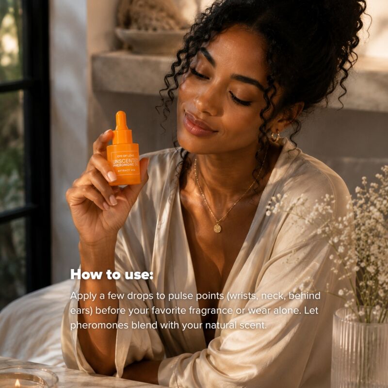 EYE OF LOVE - PHEROMONE-INFUSED PERFUMED OIL FOR WOMEN, FRAGRANCE-FREE, 20 ML · Parfumuri & Feromoni (imaginea 8)