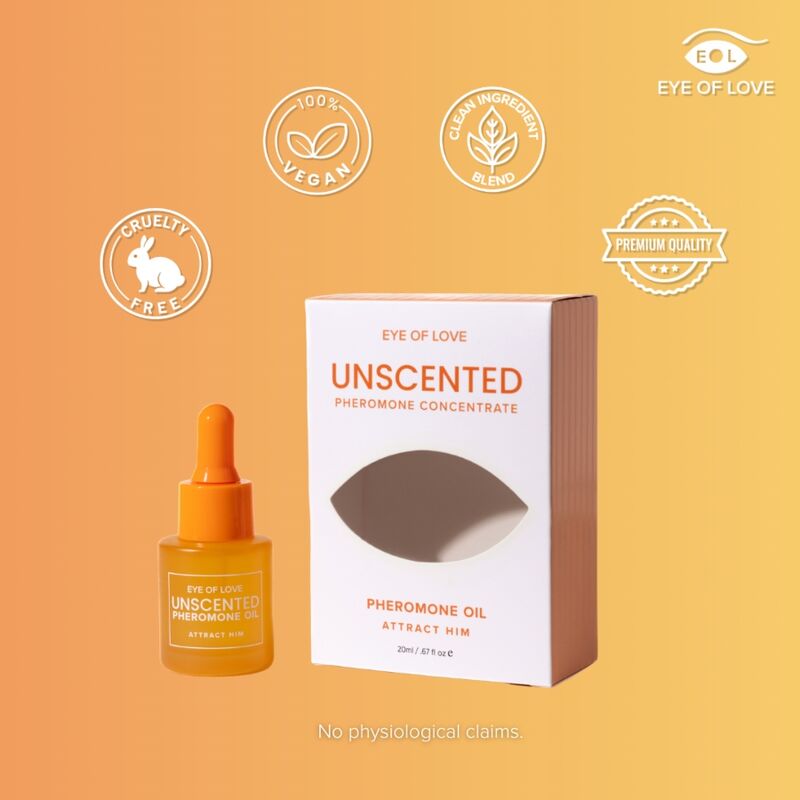 EYE OF LOVE - PHEROMONE-INFUSED PERFUMED OIL FOR WOMEN, FRAGRANCE-FREE, 20 ML · Parfumuri & Feromoni (imaginea 5)