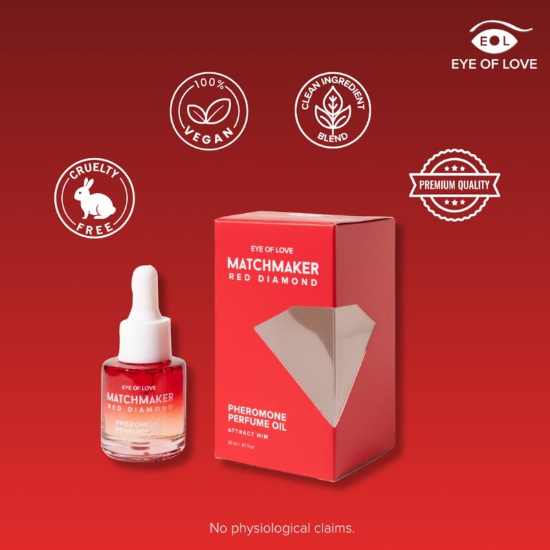 Eye of Love-Red Diamond Ulei de Parfum cu Feromoni 20 ml 5 EYE OF LOVE - MATCHMAKER RED DIAMOND PHEROMONE PERFUME OIL 20 ML · Masaj Erotic (imaginea 5)