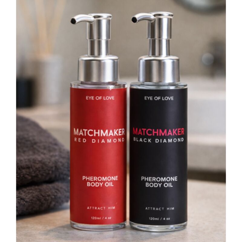EYE OF LOVE - MATCHMAKER RED DIAMOND PHEROMONE BODY OIL 120 ML · Masaj Erotic (imaginea 2)