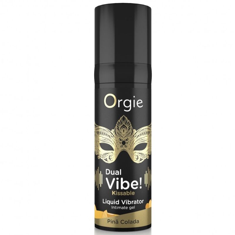 ORGIE - DUAL VIBE! PIÑA COLADA KISSABLE LIQUID VIBRATOR 15 ML · Afrodisiace Femei (imaginea 3)