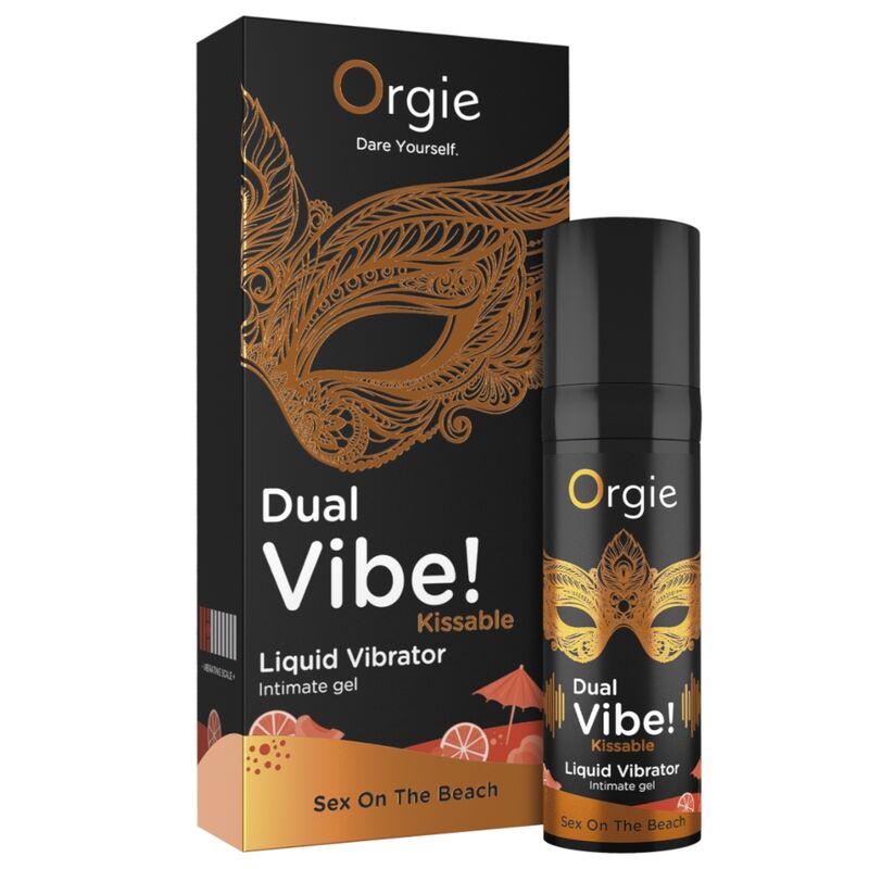 ORGIE - DUAL VIBE! SEX ON THE BEACH KISSABLE LIQUID VIBRATOR 15 ML · Sex Oral & Corp (imaginea 3)