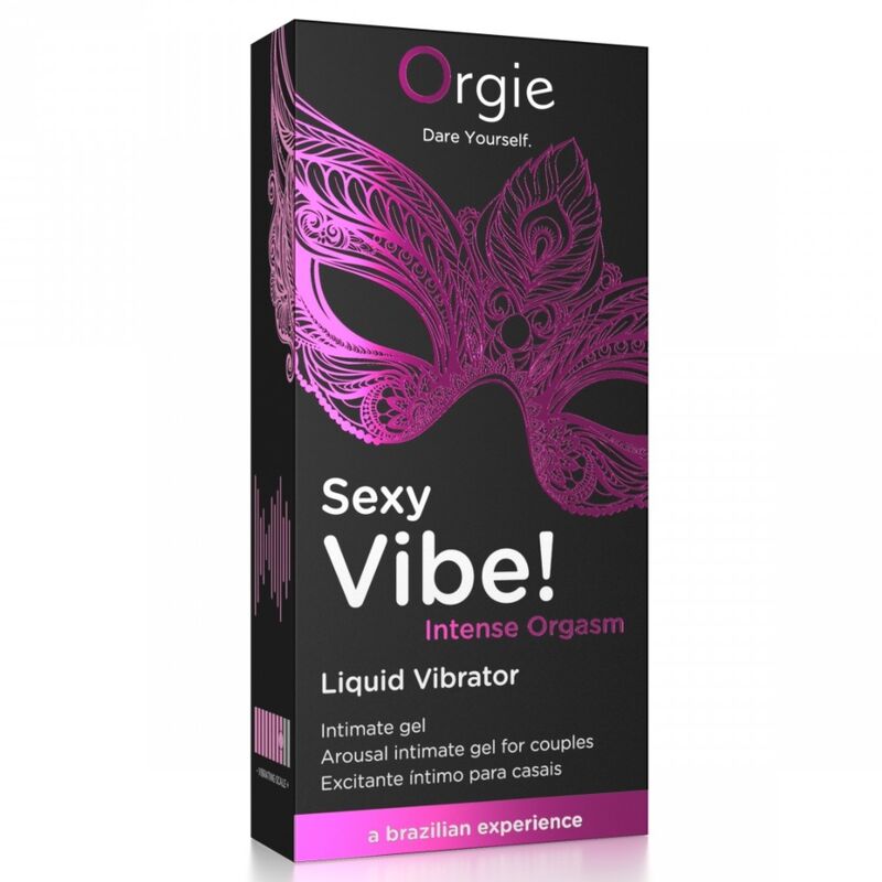 ORGIE - SEXY VIBE! INTENSE ORGASM MULTIPLE SENSATIONS INTIMATE GEL 15 ML · Afrodisiace Femei (imaginea 3)