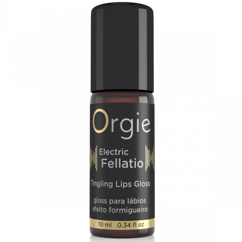ORGIE - ELECTRIC FELLATIO VIBRATING TINGLING LIP GLOSS 10 ML · Sex Oral & Corp (imaginea 3)