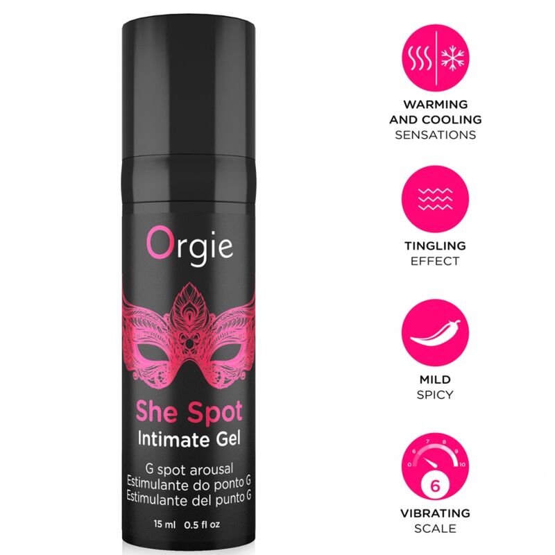 Orgie-She Spot Gel Intim pentru Punctul G 15 ml