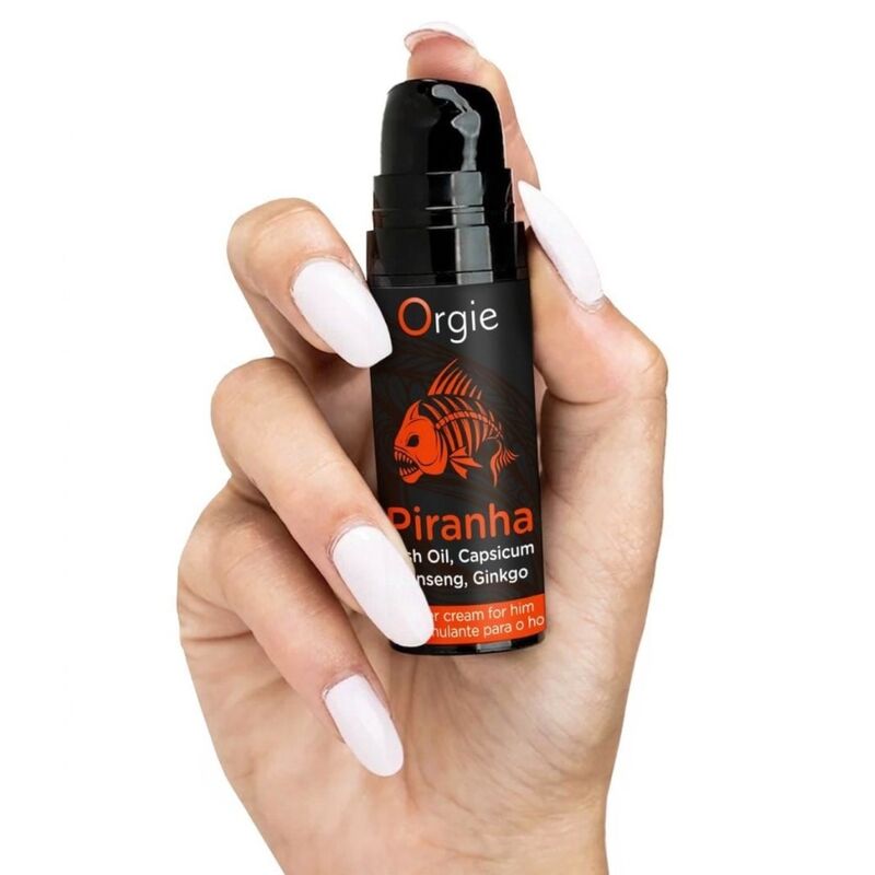 ORGIE - PIRANHA POWER CREAM FOR HIM 15 ML · Afrodisiace Barbati (imaginea 4)