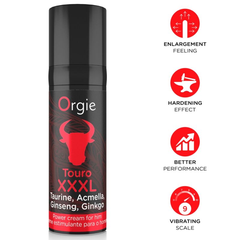 Orgie-Touro XXXL Cremă Stimulantă pentru Erecție 15 ml