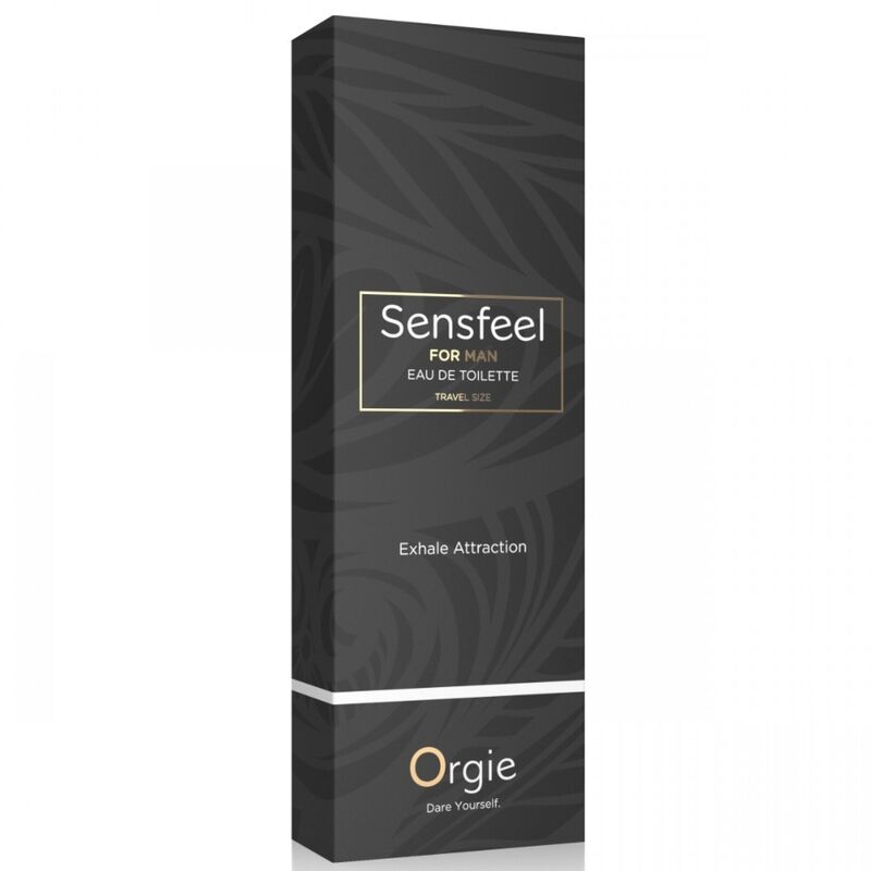 ORGIE - SENSFEEL EAU DE TOILETTE WITH PHEROMONE BOOSTER TRAVEL SIZE FOR MEN 10 ML · Parfumuri & Feromoni (imaginea 3)