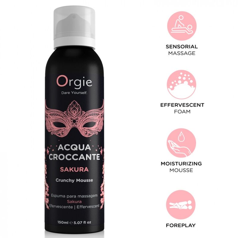 Orgie-Acqua Croccante Mousse de Masaj Flori de Cireș