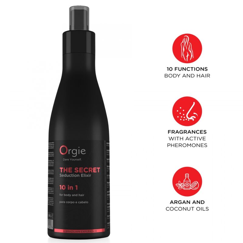 Orgie-The Secret Seduction Elixir Loțiune Corp și Păr