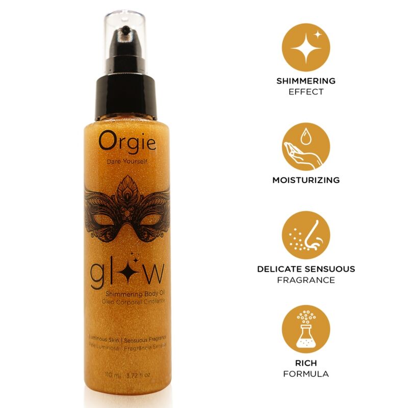 Orgie-Glow Ulei de Corp cu Efect Strălucitor 110 ml