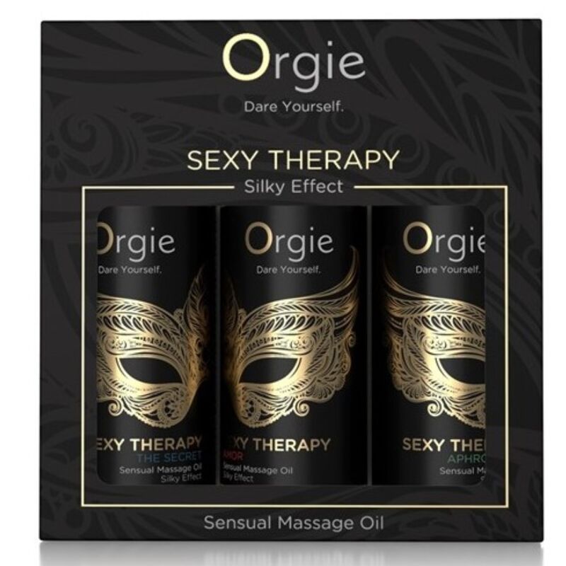 Orgie-Sexy Therapy Set Uleiuri de Masaj 3 x 30 ml