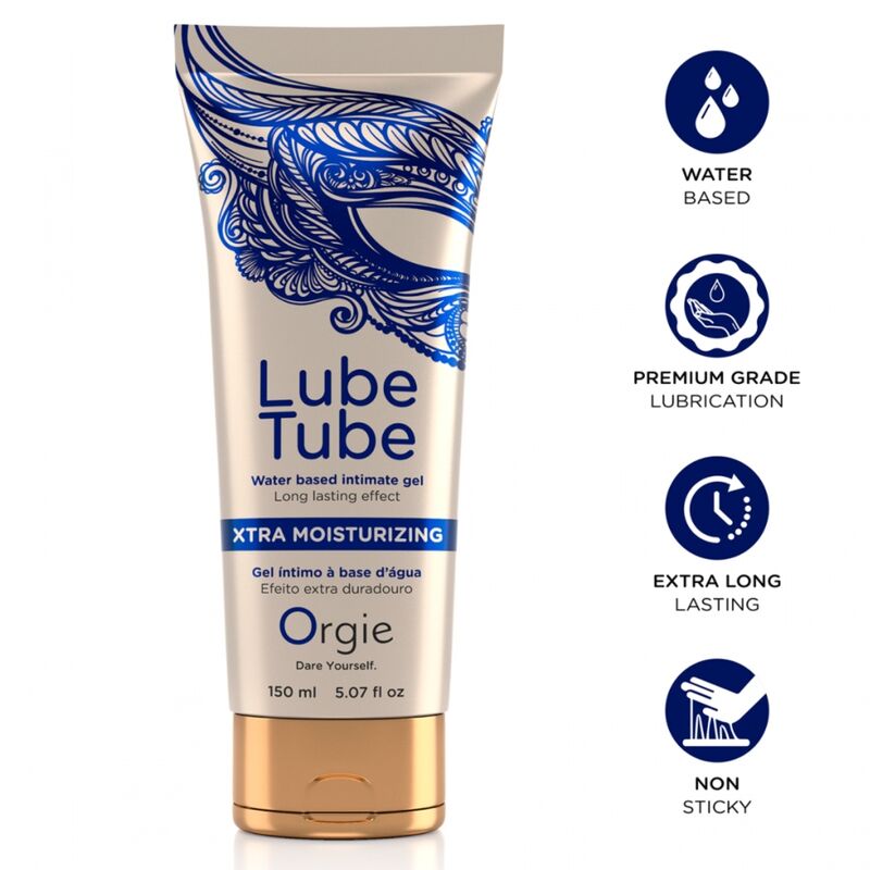 Orgie-Lube Tube Xtra Moisturizing Lubrifiant pe Bază de Apă