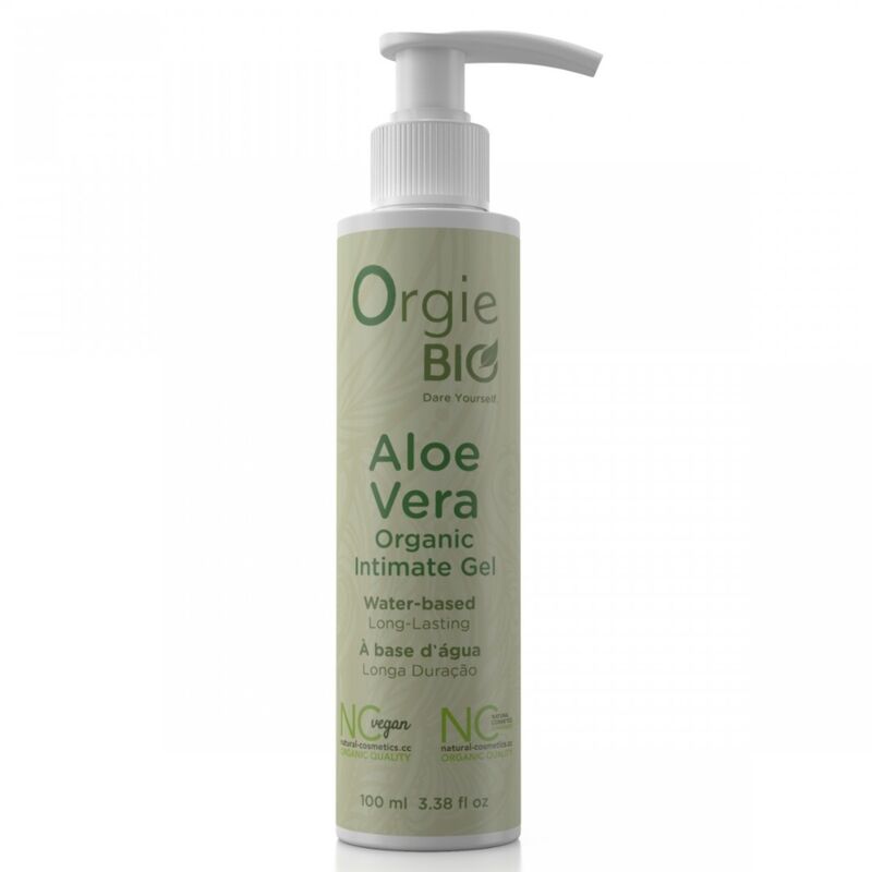 ORGIE - BIO ALOE VERA ORGANIC WATER-BASED INTIMATE GEL 100 ML · Masaj Erotic (imaginea 2)