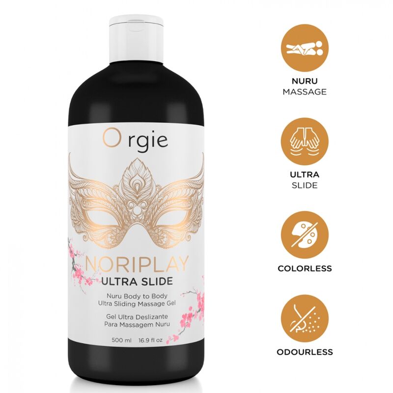 Orgie-Noriplay Ultra Slide Gel de Masaj Nuru 500 ml