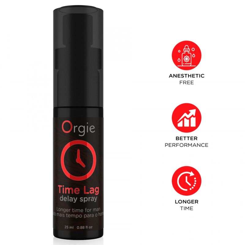 Orgie-Time Lag Spray Întârziere fără Anestezic 25 ml