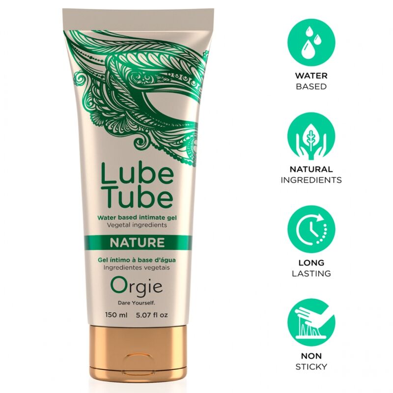 Orgie-Lube Tube Nature Lubrifiant pe Bază de Apă 150 ml