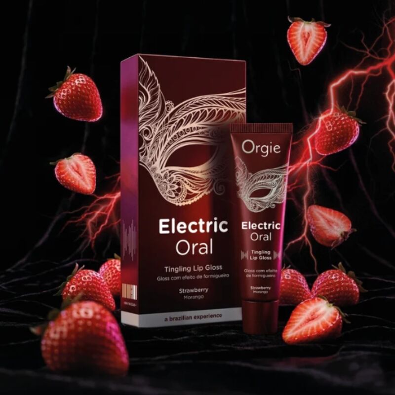 ORGIE - ELECTRIC ORAL TINGLING LIP GLOSS 15 ML · Sex Oral & Corp (imaginea 4)