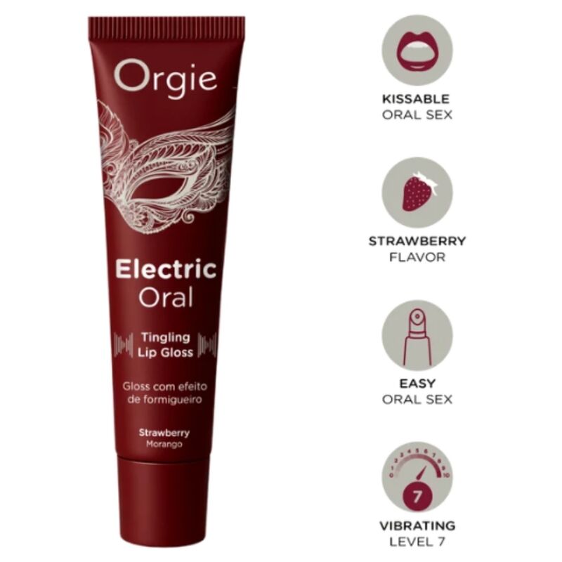 Orgie-Electric Luciu de Buze Oral cu Furnicături 15 ml