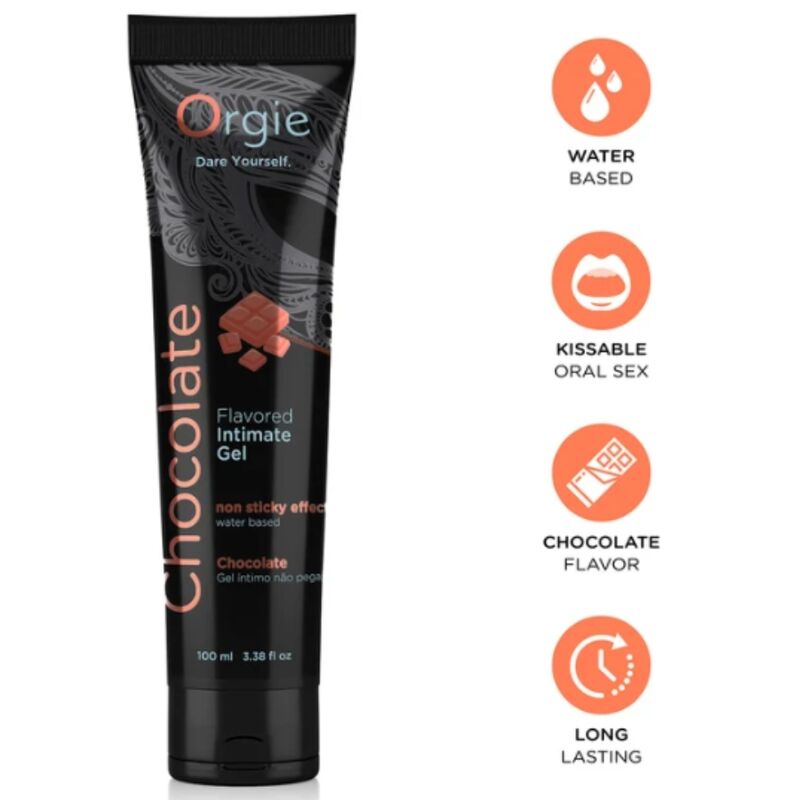 Orgie-Lube Tube Lubrifiant cu Aromă de Ciocolată 100 ml