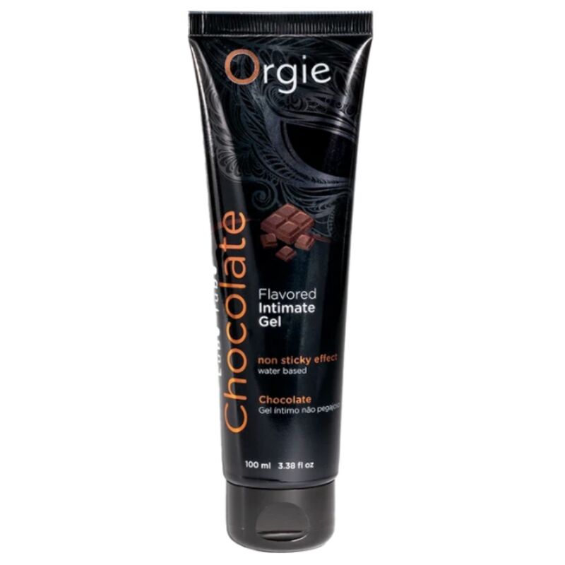 Orgie-Lube Tube Lubrifiant cu Aromă de Ciocolată 100 ml 3 ORGIE - LUBE TUBE CHOCOLATE KISSABLE WATER-BASED INTIMATE GEL 100 ML · Lubrifiant (imaginea 3)