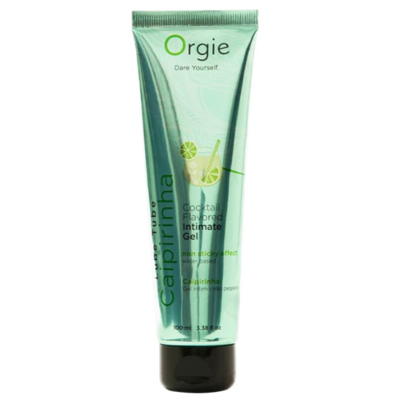 ORGIE - LUBE TUBE COCKTAIL CAIPIRINHA KISSABLE WATER-BASED INTIMATE GEL 100 ML · Lubrifiant (imaginea 3)