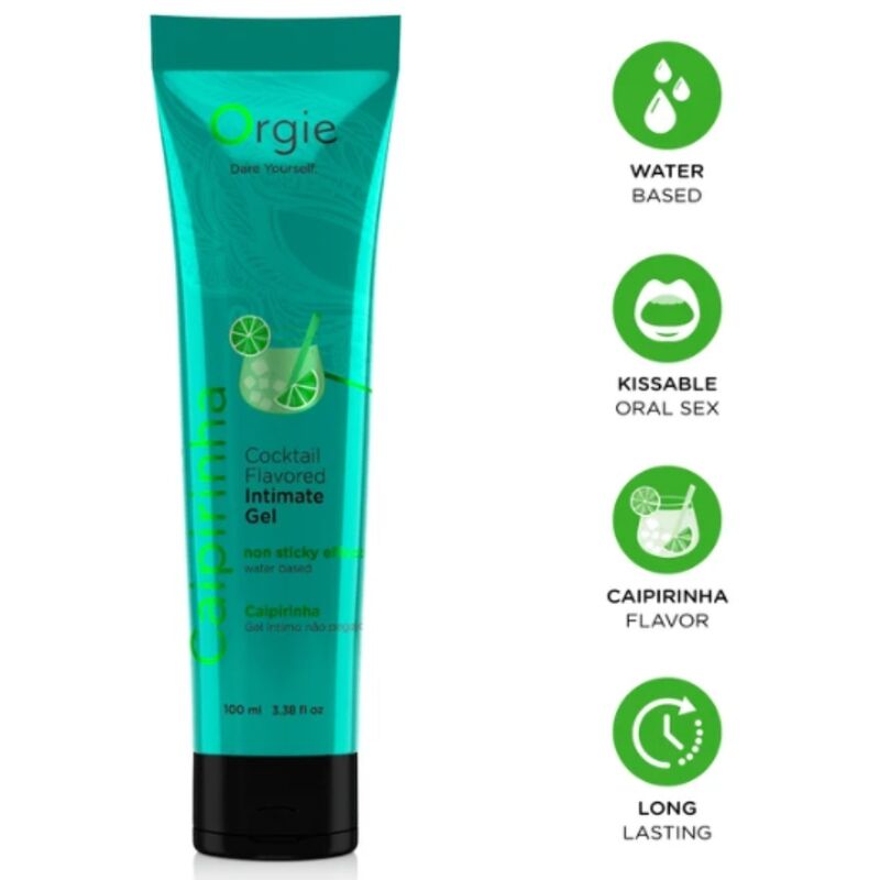 Orgie-Lube Tube Cocktail Caipirinha Lubrifiant 100 ml