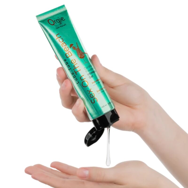 ORGIE - LUBE TUBE COCKTAIL SEX ON THE BEACH KISSABLE WATER-BASED INTIMATE GEL 100 ML · Lubrifiant (imaginea 3)