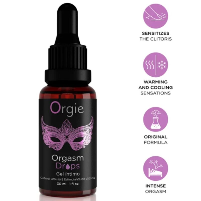 Orgie-Orgasm Drops Picături pentru Clitoris 30 ml