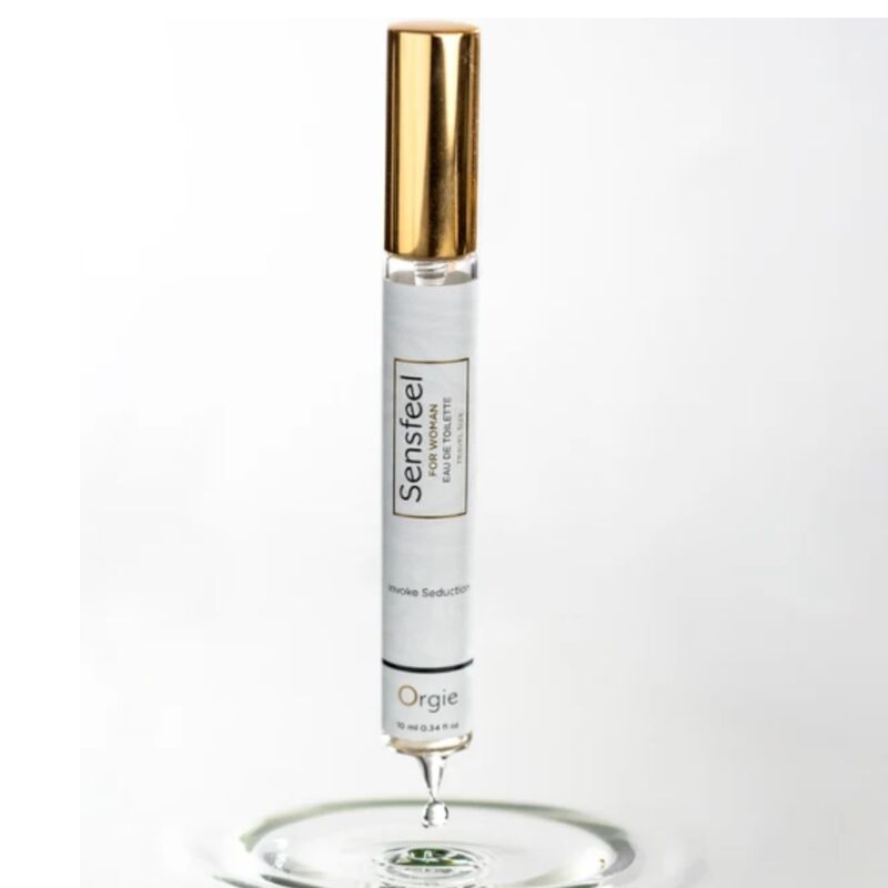 ORGIE - SENSFEEL EAU DE TOILETTE WITH PHEROMONE BOOSTER TRAVEL SIZE FOR WOMEN 10 ML · Parfumuri & Feromoni (imaginea 4)