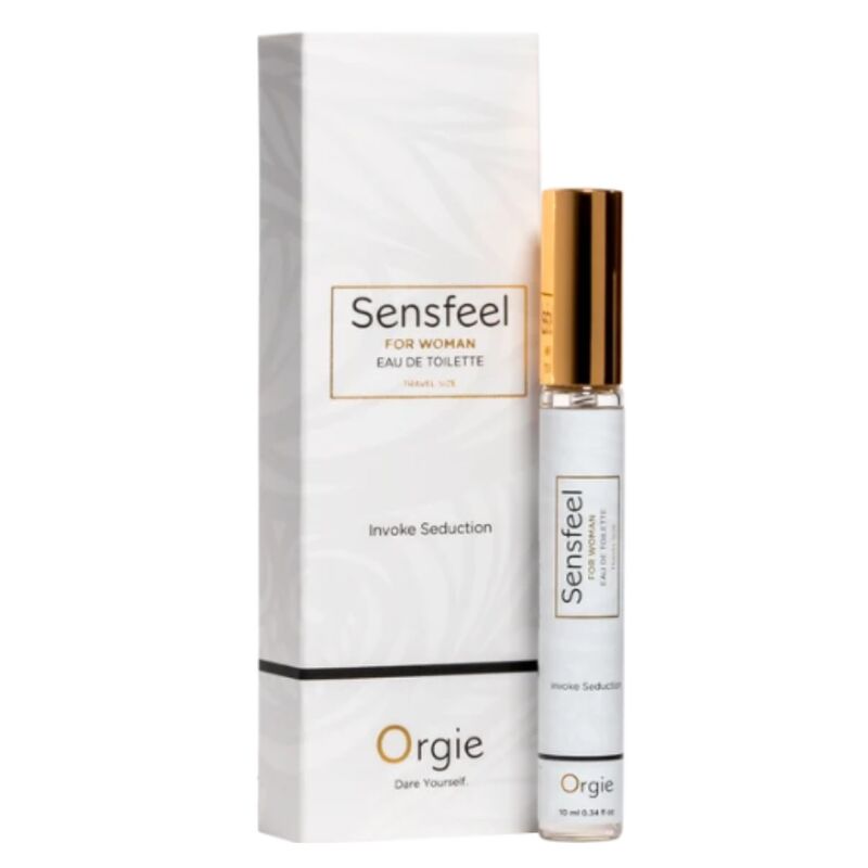 ORGIE - SENSFEEL EAU DE TOILETTE WITH PHEROMONE BOOSTER TRAVEL SIZE FOR WOMEN 10 ML · Parfumuri & Feromoni (imaginea 3)
