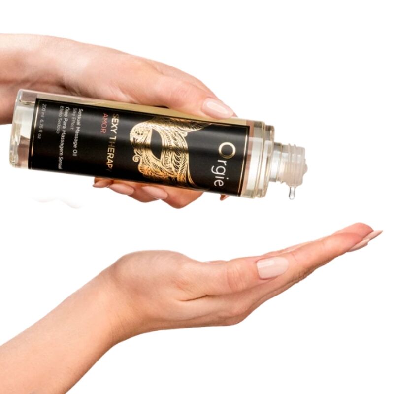 ORGIE - SEXY THERAPY AMOR SENSUAL MASSAGE OIL 200 ML · Masaj Erotic (imaginea 3)