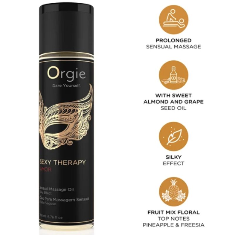 Orgie-Sexy Therapy Amor Ulei de Masaj Senzual 200 ml