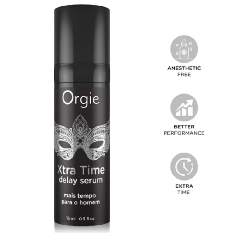 Orgie-Xtra Time Ser Siliconic de Întârziere 15 ml
