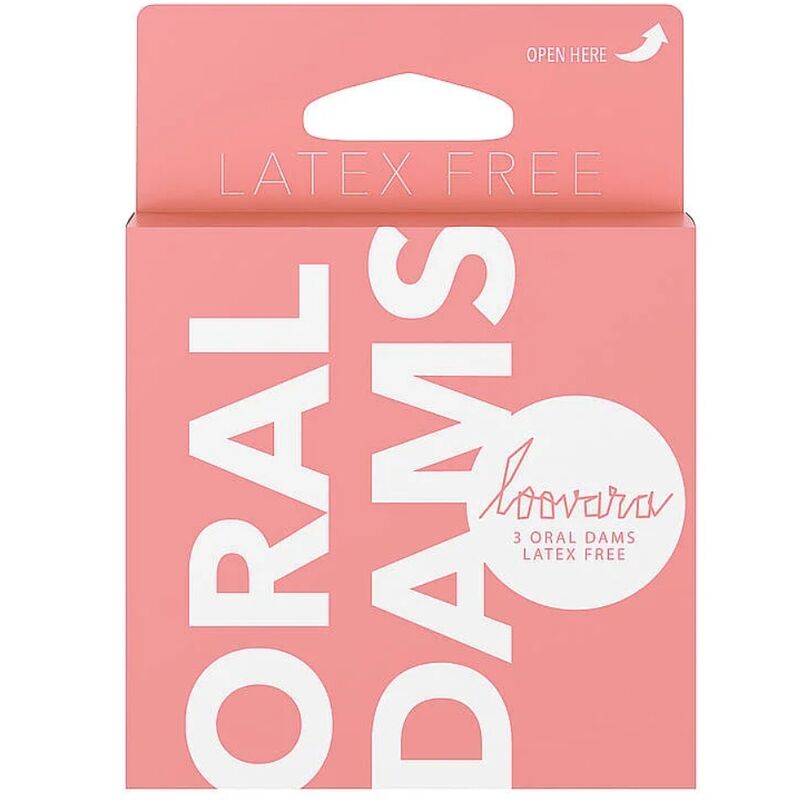 Loovara-Oral Dams Bariere Orale fără Latex 3 Bucăți 379 Loovara-Oral Dams Bariere Orale fără Latex 3 Bucăți