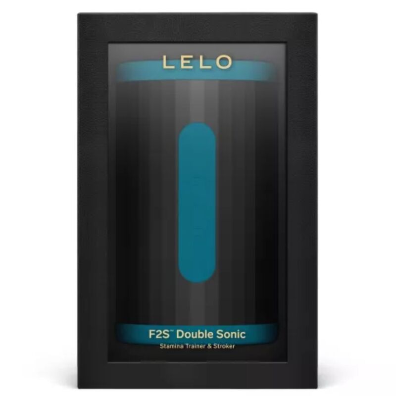 LELO - F2S DOUBLE SONIC MALE STROKER WITH DUAL SONIC STIMULATION TEAL · Masturbatoare (imaginea 4)