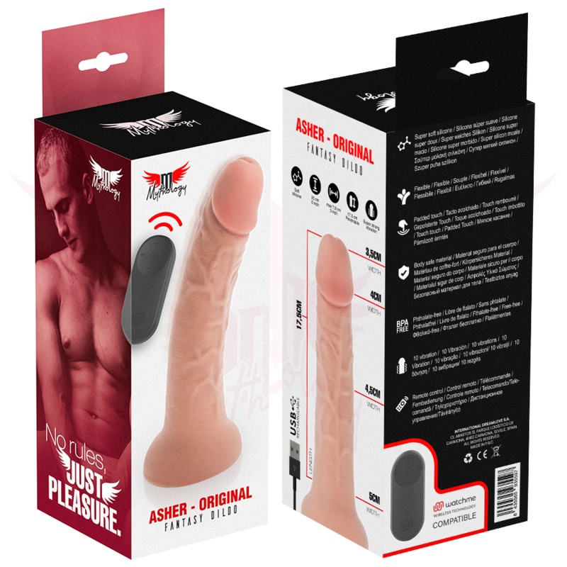 Mythology Fantasy Dildo-Asher Original Dildo M - Vibrator · Vibratoare (imaginea 3)