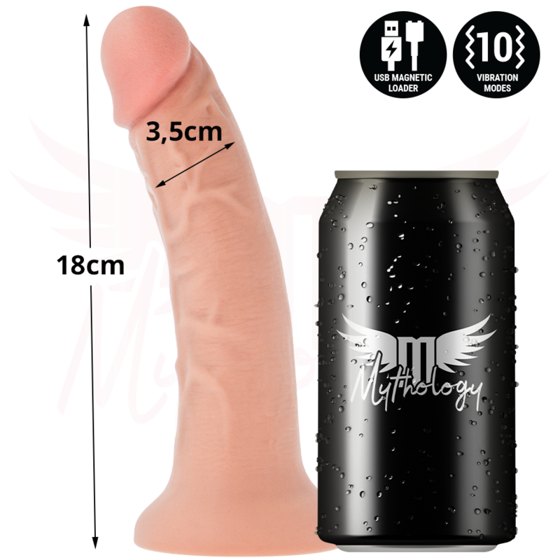 Mythology Fantasy Dildo-Asher Original Dildo S - Vibrator · Vibratoare (imaginea 7)