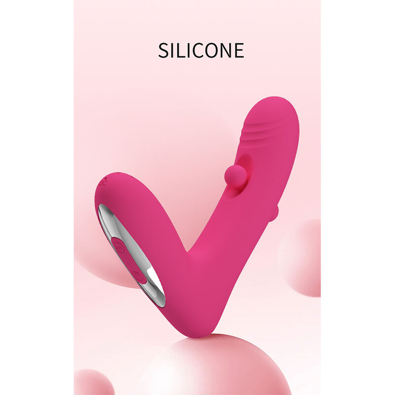 Pretty Love-Duden Vibrator Silicon cu Mișcare Oscilantă Roz 6 PRETTY LOVE - DUDEN RECHARGEABLE SILICONE VIBRATOR 12 VIBRATION MODES AND 3 ROCKING MODES PINK · Vibratoare (imaginea 6)